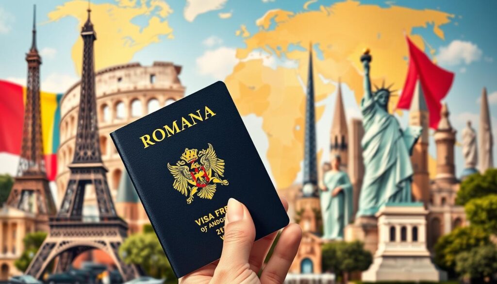 נסיעות ללא ויזה עם דרכון רומני נסיעות ללא ויזה עם דרכון רומני
